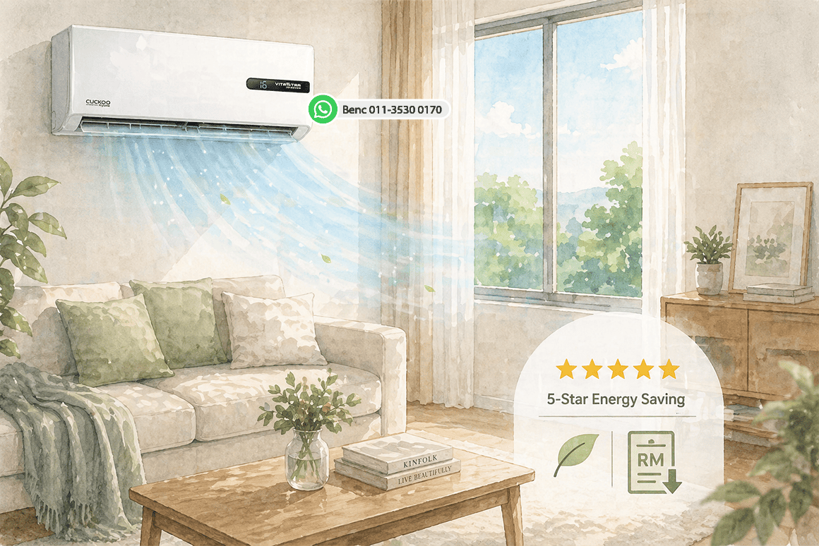 5-Star aircond energy saving guide for Malaysian homes