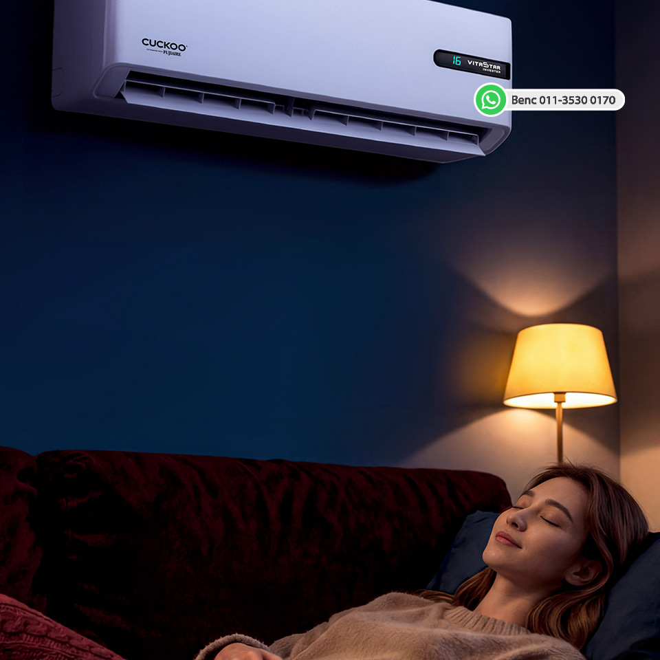 CUCKOO VITA 5Star smart control for home comfort in living room